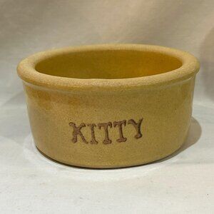 Vintage Robinson Ransbottom RRP Pottery Stoneware KITTY Bowl 6” D x 2.75" H